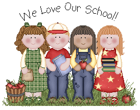 Children Standing-We love our school!